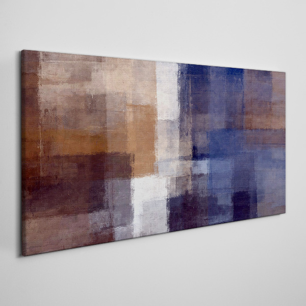 Abstract composition of colors Canvas Wall art