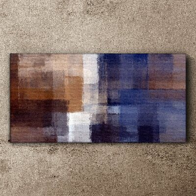 Abstract composition of colors Canvas Wall art