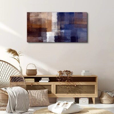 Abstract composition of colors Canvas Wall art
