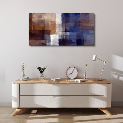 Abstract composition of colors Canvas Wall art