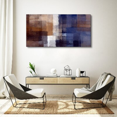 Abstract composition of colors Canvas Wall art
