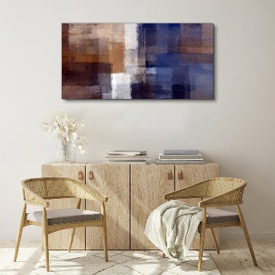 Abstract composition of colors Canvas Wall art