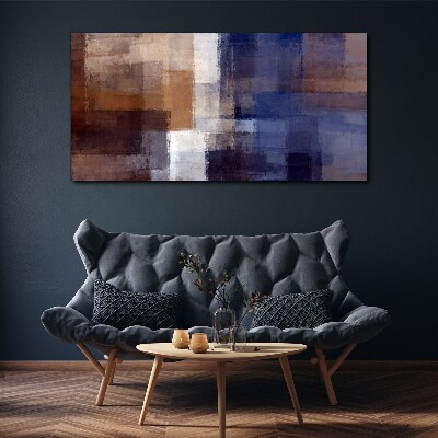 Abstract composition of colors Canvas Wall art