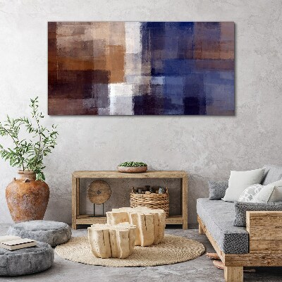 Abstract composition of colors Canvas Wall art