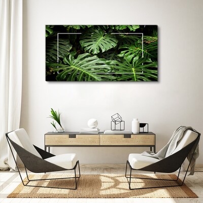 Green jungle Canvas Wall art
