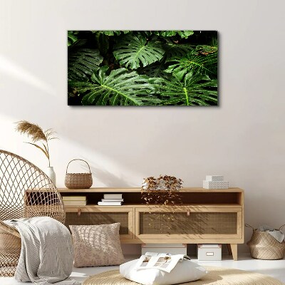 Green jungle Canvas Wall art