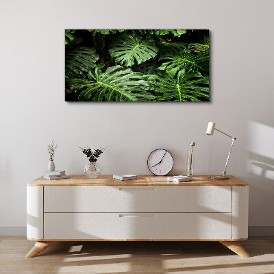 Green jungle Canvas Wall art