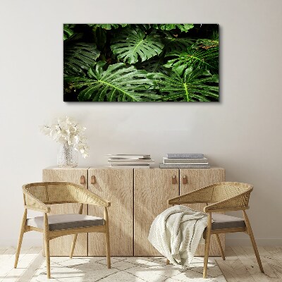 Green jungle Canvas Wall art