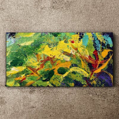 Tropical explosion of colors Canvas Wall art