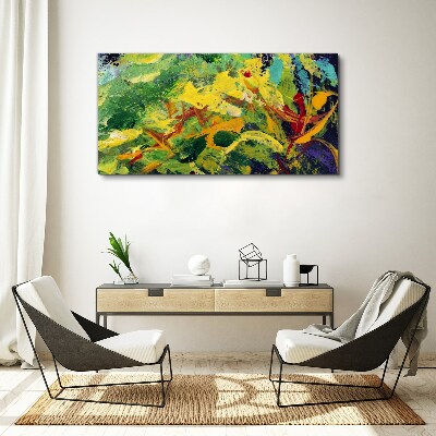 Tropical explosion of colors Canvas Wall art