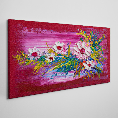 Flowers branch Canvas Wall art