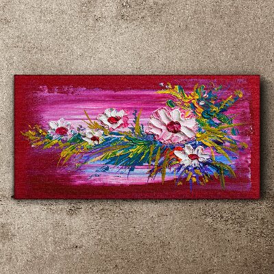 Flowers branch Canvas Wall art