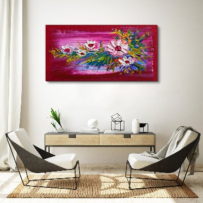 Flowers branch Canvas Wall art