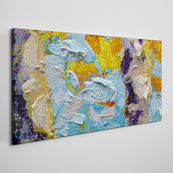 Abstract color explosion Canvas Wall art