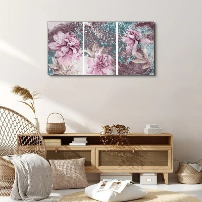 Flowers flowers plants Canvas Wall art