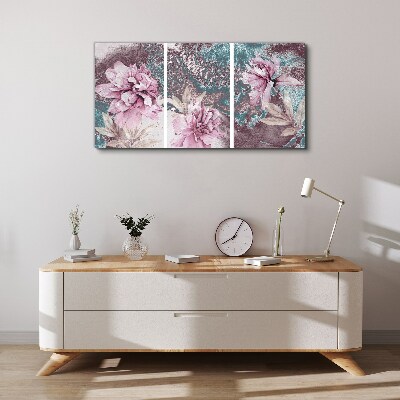 Flowers flowers plants Canvas Wall art