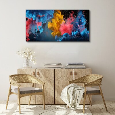 Colorful explosions of emotions Canvas Wall art