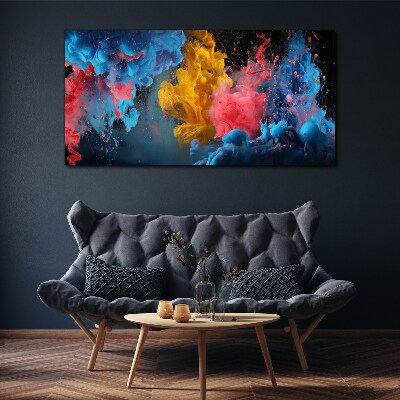Colorful explosions of emotions Canvas Wall art
