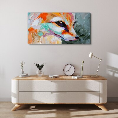 Abstract animal november Canvas Wall art