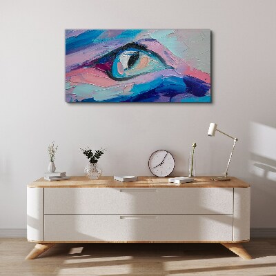 Abstract eye Canvas Wall art