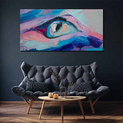 Abstract eye Canvas Wall art