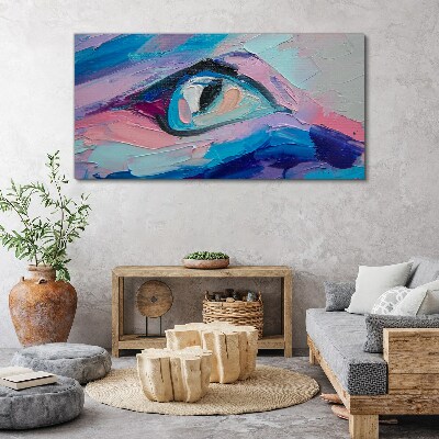 Abstract eye Canvas Wall art