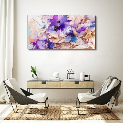 Flowers flowers plants Canvas Wall art