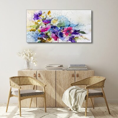 Flowers branch Canvas Wall art