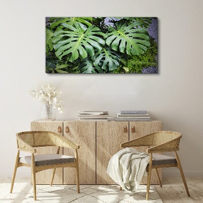 Botanical plants leaves Canvas Wall art