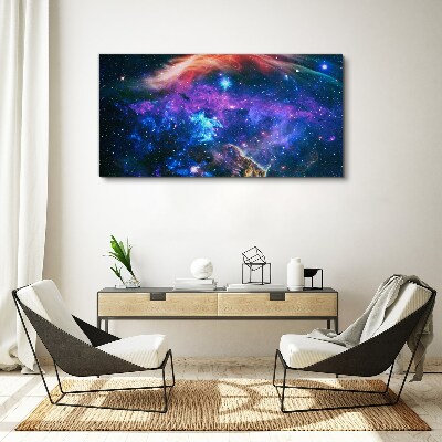 Cosmic Symphony of Colors Canvas Wall art