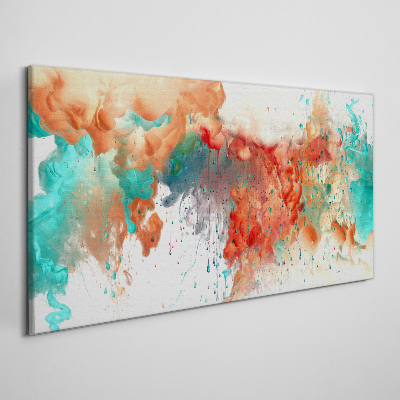 Colorful Emotional Swirls Canvas Wall art