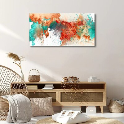 Colorful Emotional Swirls Canvas Wall art