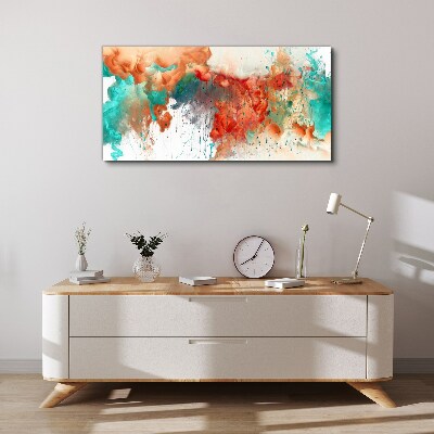 Colorful Emotional Swirls Canvas Wall art