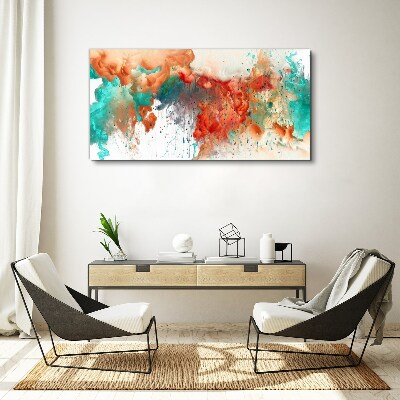 Colorful Emotional Swirls Canvas Wall art