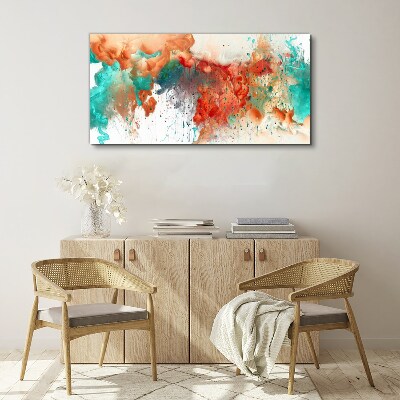 Colorful Emotional Swirls Canvas Wall art