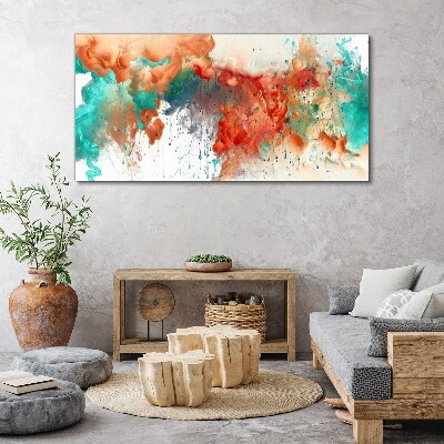 Colorful Emotional Swirls Canvas Wall art