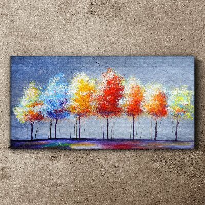 Autumn colors in the park Canvas Wall art