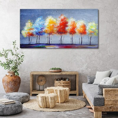 Autumn colors in the park Canvas Wall art