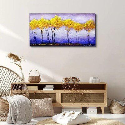 Abstract tree Canvas Wall art