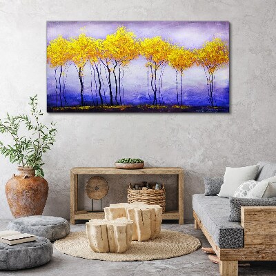 Abstract tree Canvas Wall art