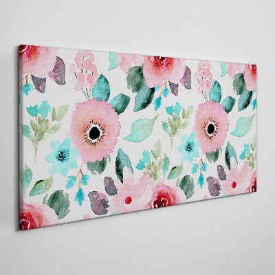 Flowers plants Canvas Wall art