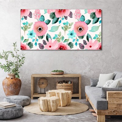 Flowers plants Canvas Wall art