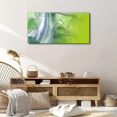 Transparency and Green Canvas Wall art