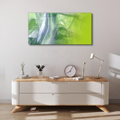 Transparency and Green Canvas Wall art