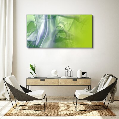 Transparency and Green Canvas Wall art