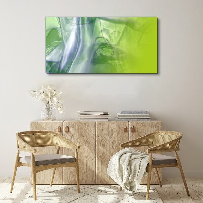 Transparency and Green Canvas Wall art