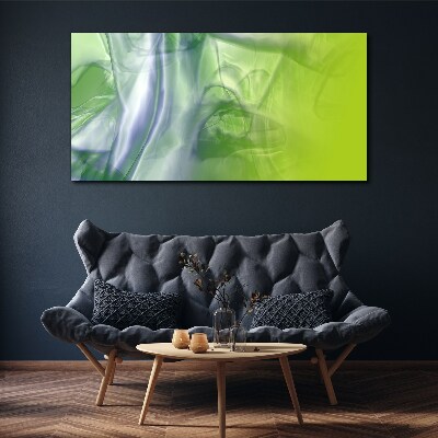 Transparency and Green Canvas Wall art