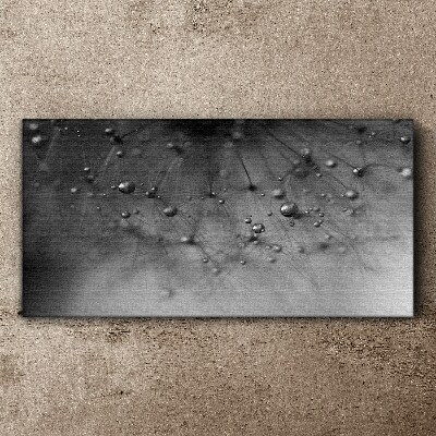 Water abstraction dandelion Canvas Wall art