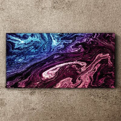 Cosmic swirl of colors Canvas Wall art