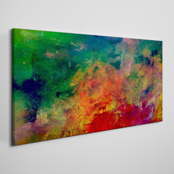 The colors of emotions in motion Canvas Wall art